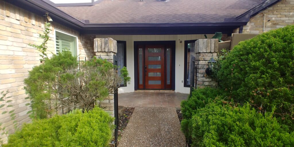 MODERN FRONT DOOR TRANSFORMATION FOR A WARM WELCOME BY SYDY REMODELING